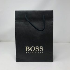HUGO BOSS paper tote bag